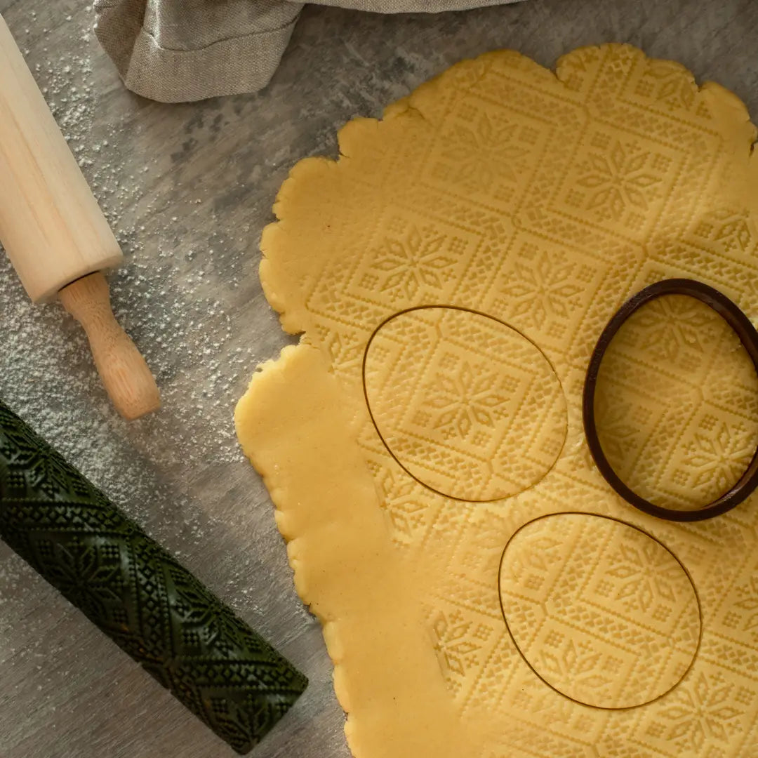 Dough rolling pin "Embroidery"