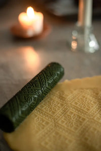 Dough rolling pin "Embroidery"