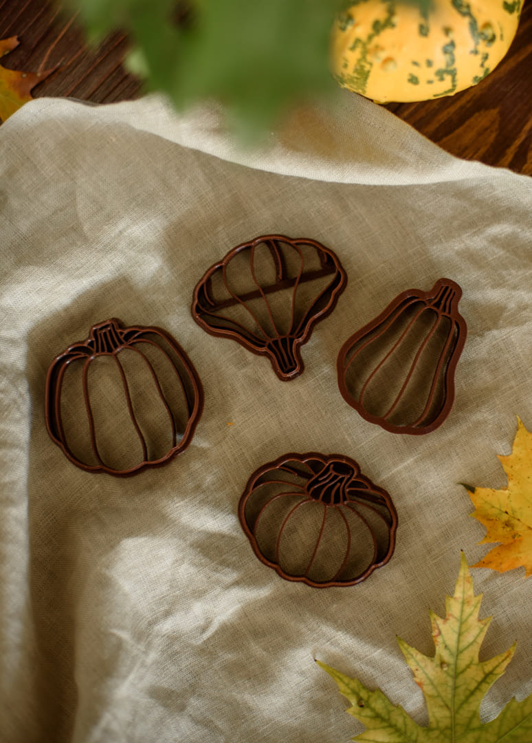 A set of forms for baking "Pumpkin