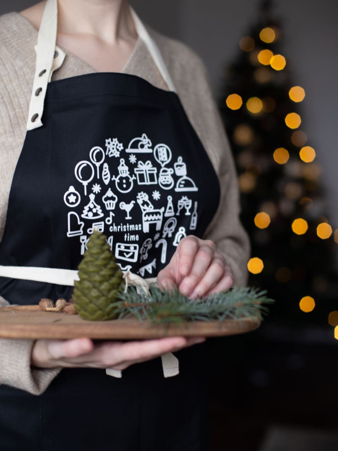 Apron "Christmas time"